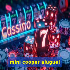 mini cooper aluguel